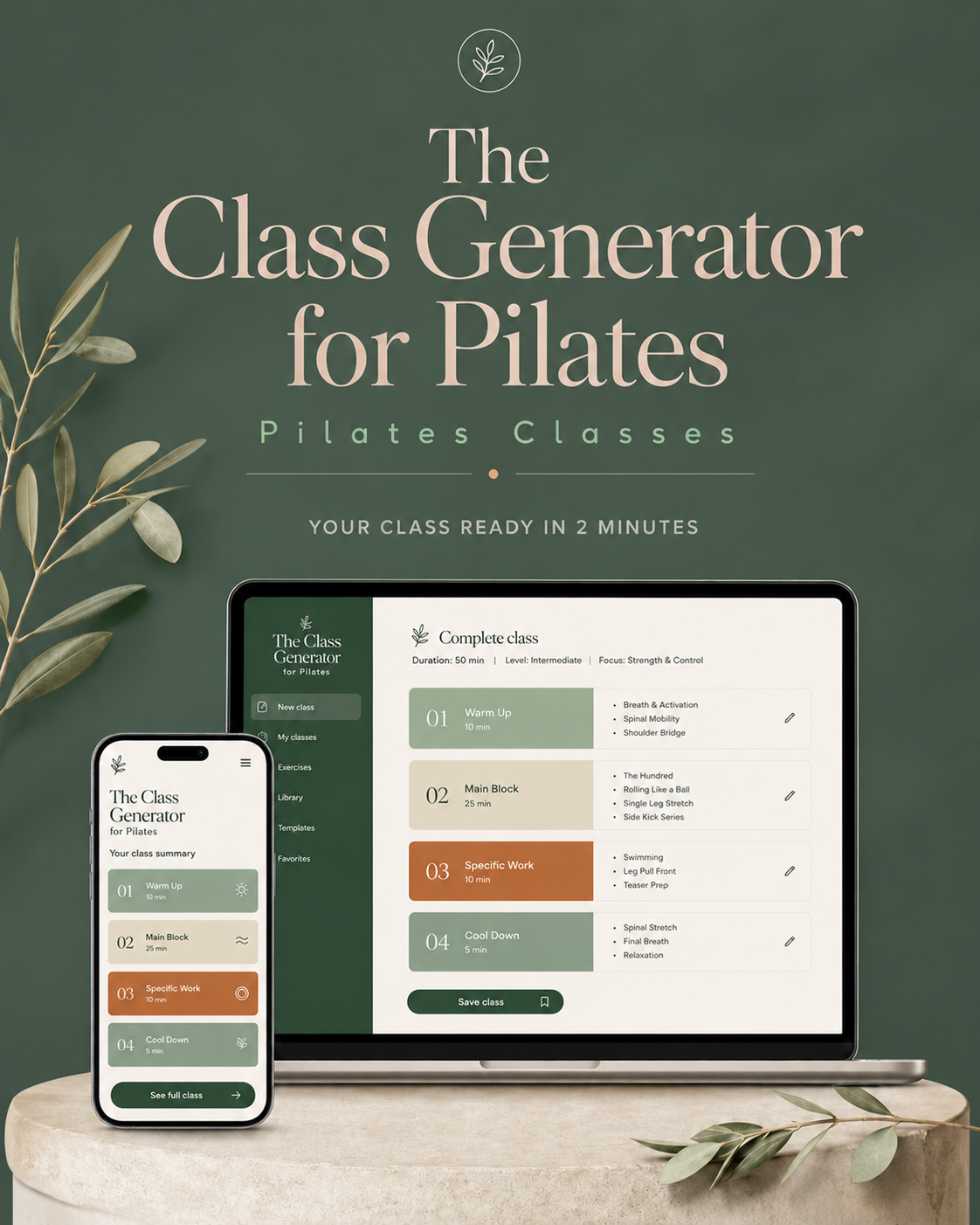 The Pilates Class Generator